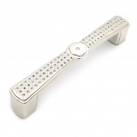 Ручка мебельная SOLLER 874-96 серебро СS