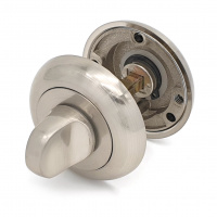 Завертка дверная для ванных комнат SOLLER BK SN сатин для ванных комнат