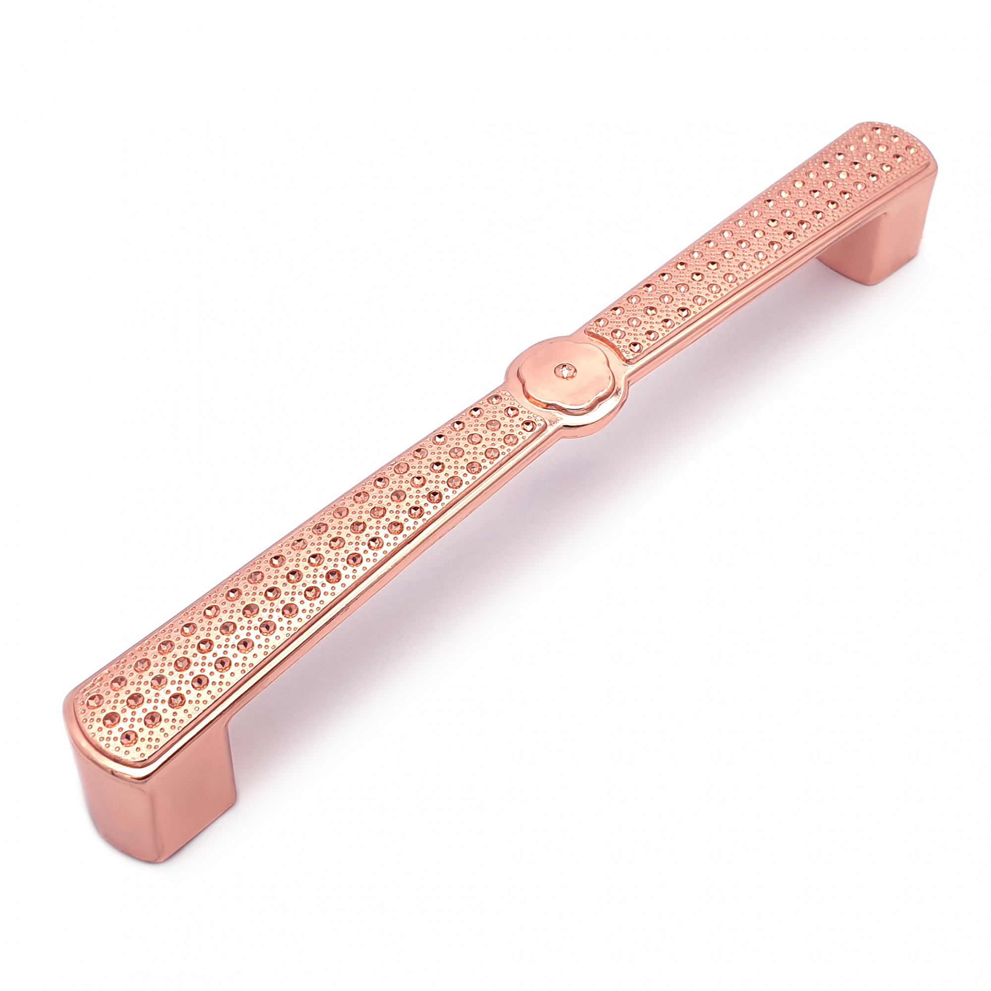 Ручка мебельная SOLLER 874-128 медь глянцевая RG