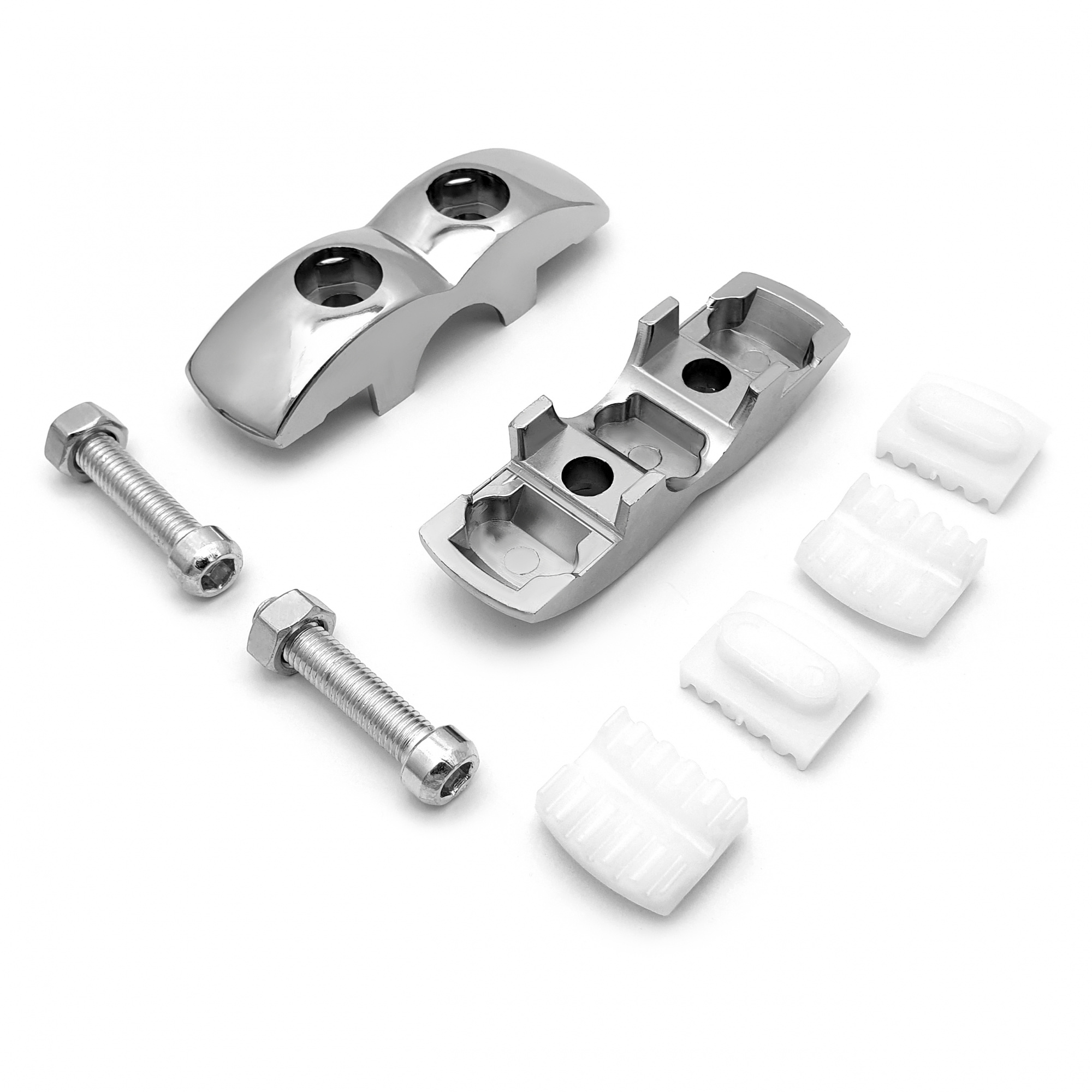 Крепеж двухсторонний с пластиковым вкладышем SOLLER R-7А+R-47 d-25 мм