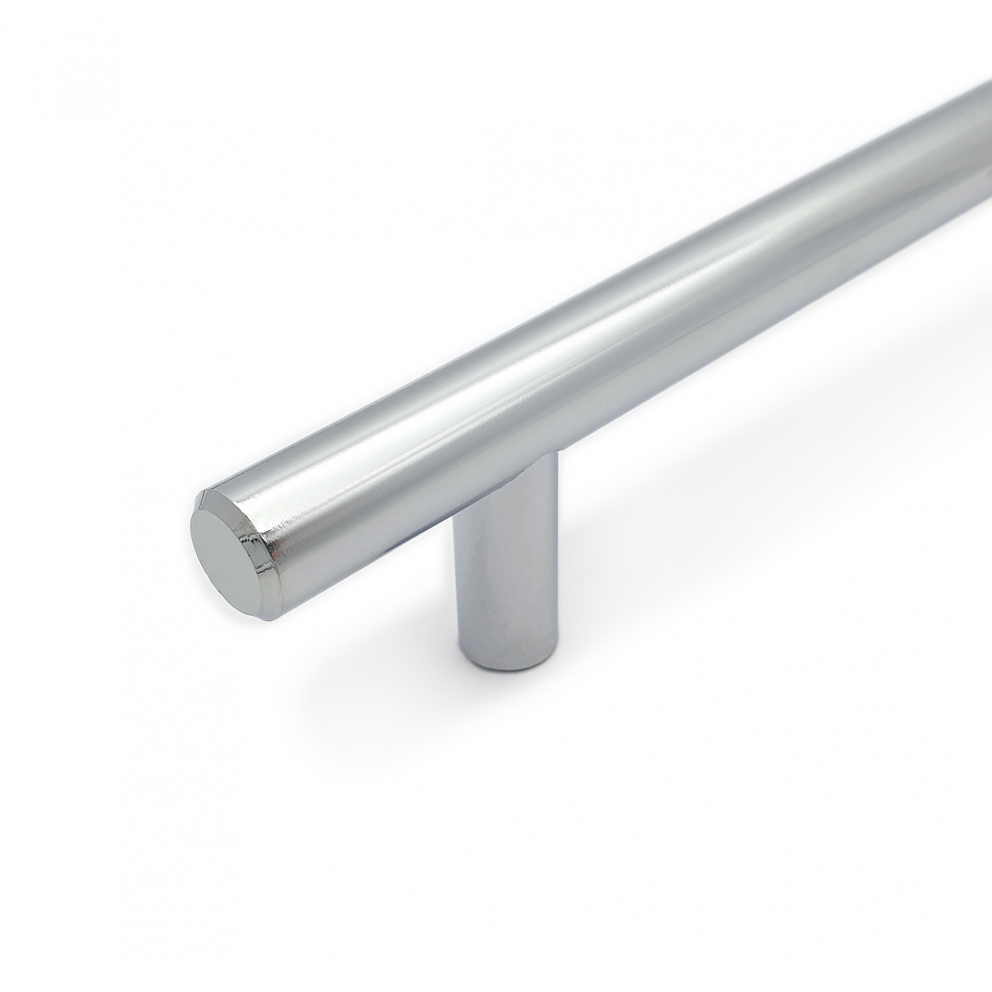 Ручка мебельная рейлинг SOLLER 8925-224 хром d-12 мм