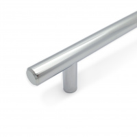 Ручка мебельная рейлинг SOLLER 8925-224 хром d-12 мм