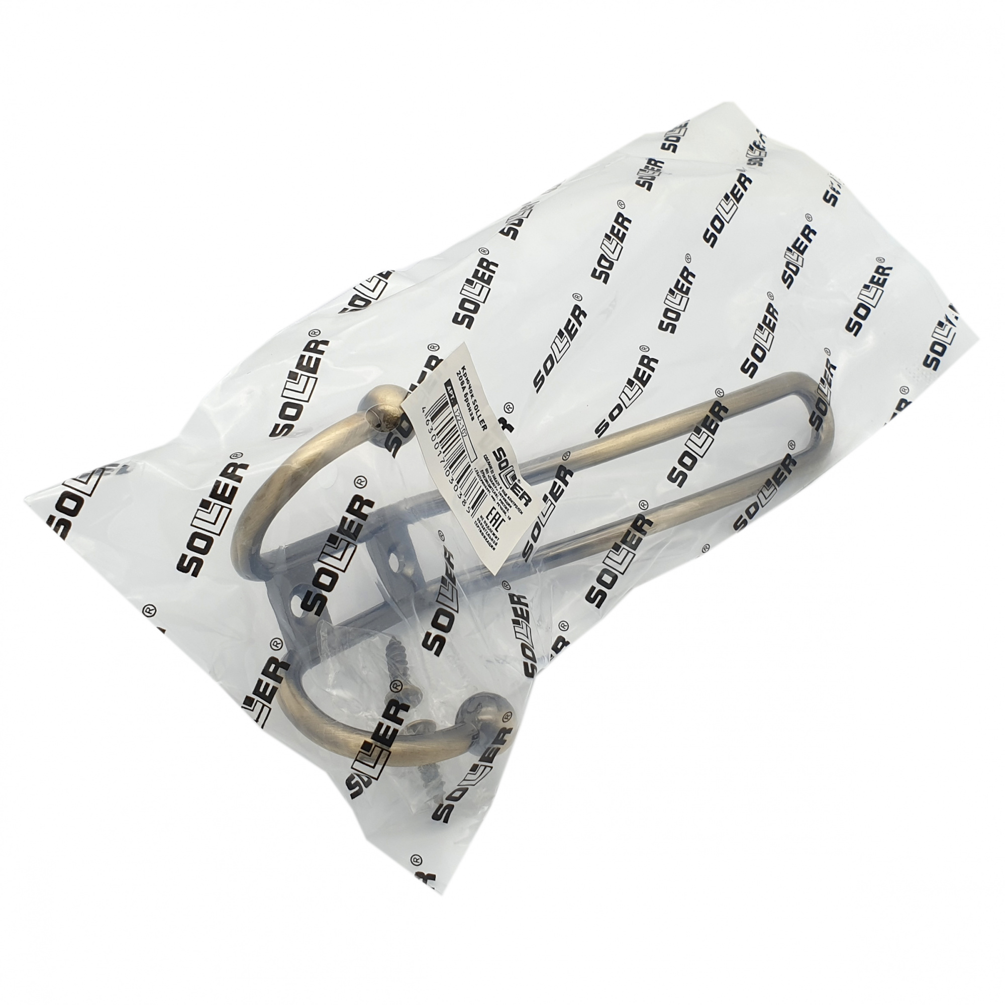 Крючок SOLLER 208А бронза