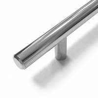 Ручка мебельная рейлинг SOLLER 8925-480 хром d-12 мм