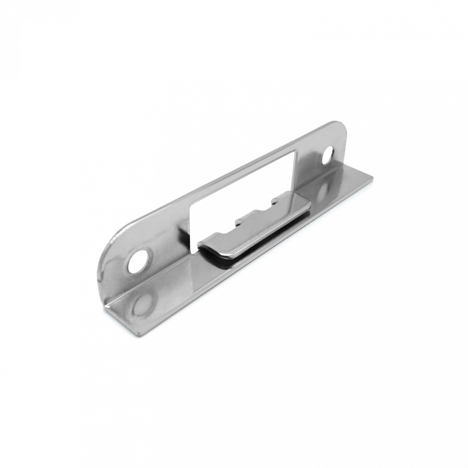 Ответная планка угловая 20 мм хром для замка