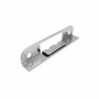 Ответная планка угловая 20 мм хром для замка