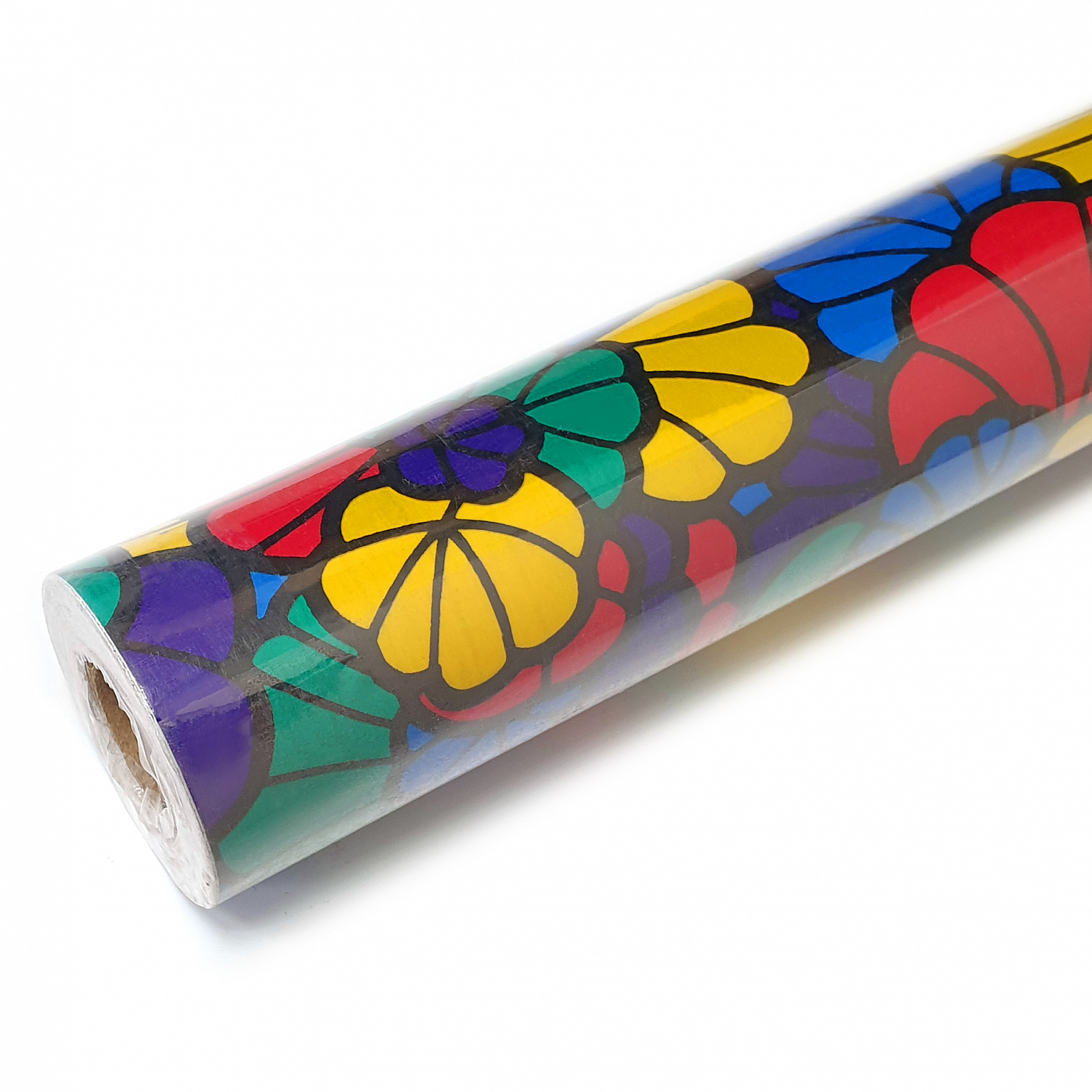 Пленка самоклеящаяся витражная 0,45*8 м 9006В