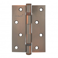 Петля дверная прямая 4" SOLLER медь (сталь 100*70*2)