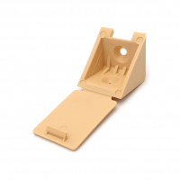 Уголок №2.1 кремовый пластик