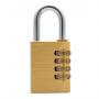 Замок навесной кодовый SOLLER ВС404 латунь