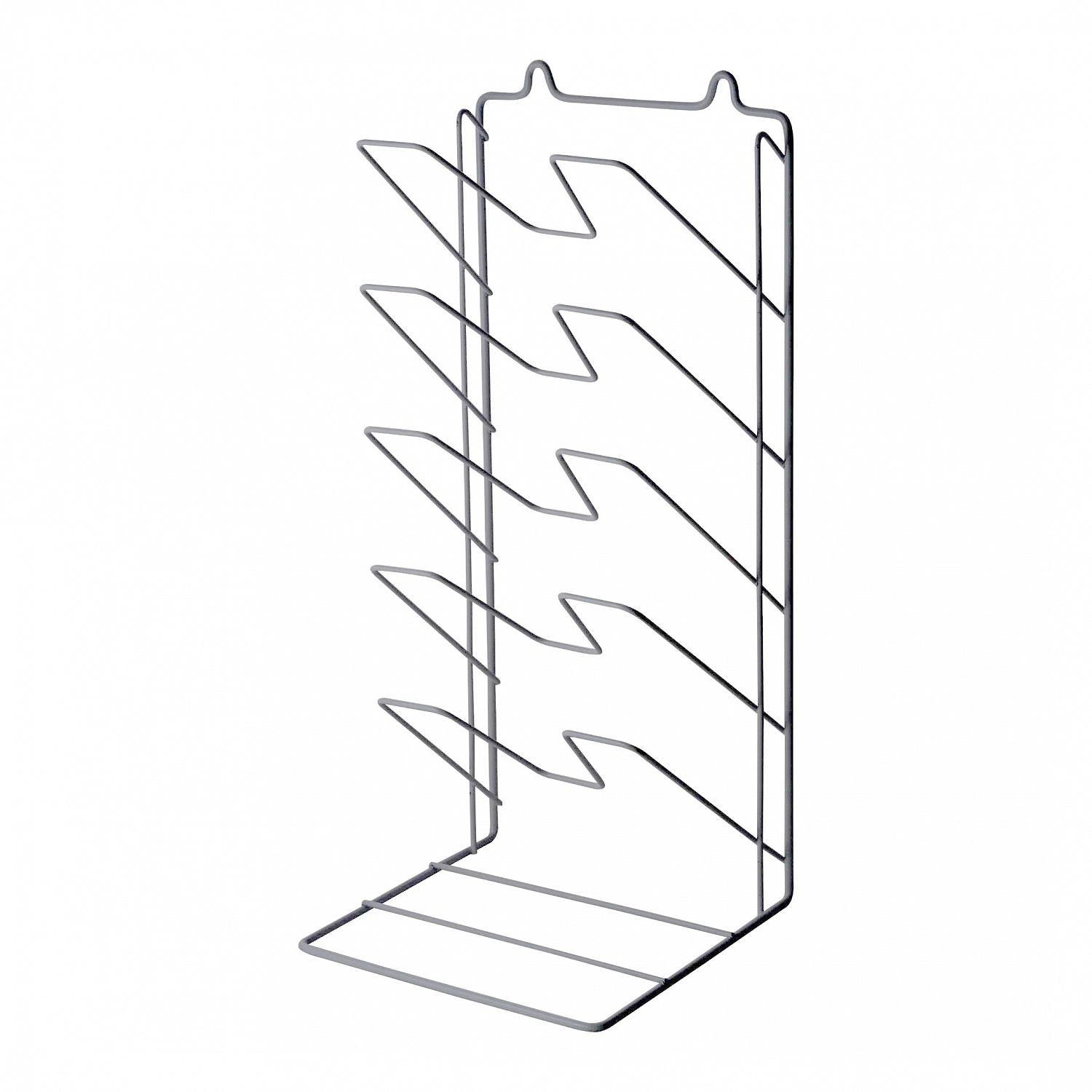 Подставка под крышки хром горизонтальное расположение крышек
