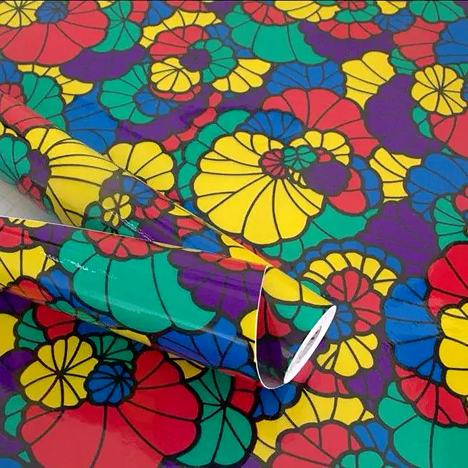 Пленка самоклеящаяся витражная 0,45*8 м 6007