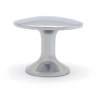 Ручка-кнопка мебельная SOLLER 306А хром d-30 мм 