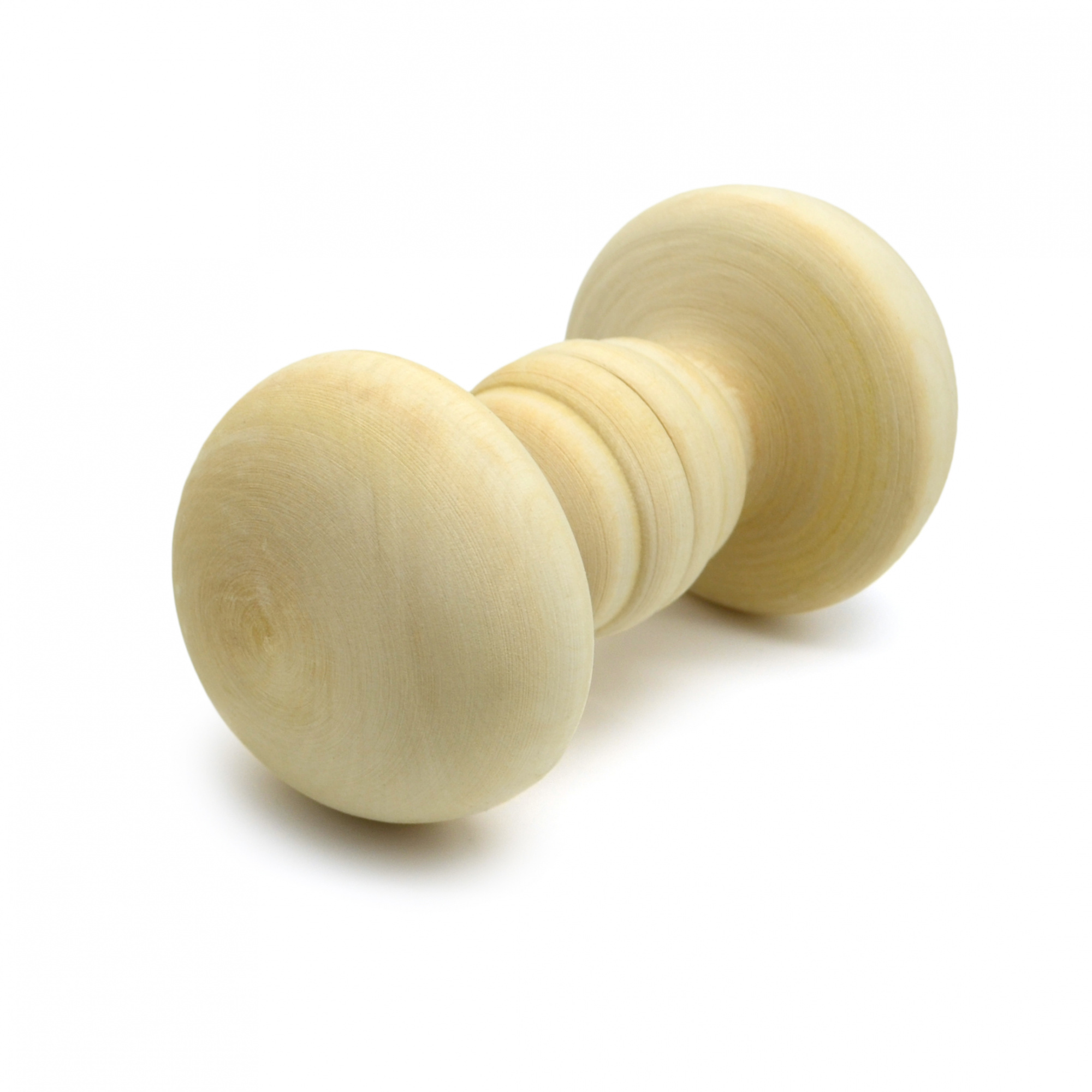 Ручка-кнопка большая Классика банная деревянная