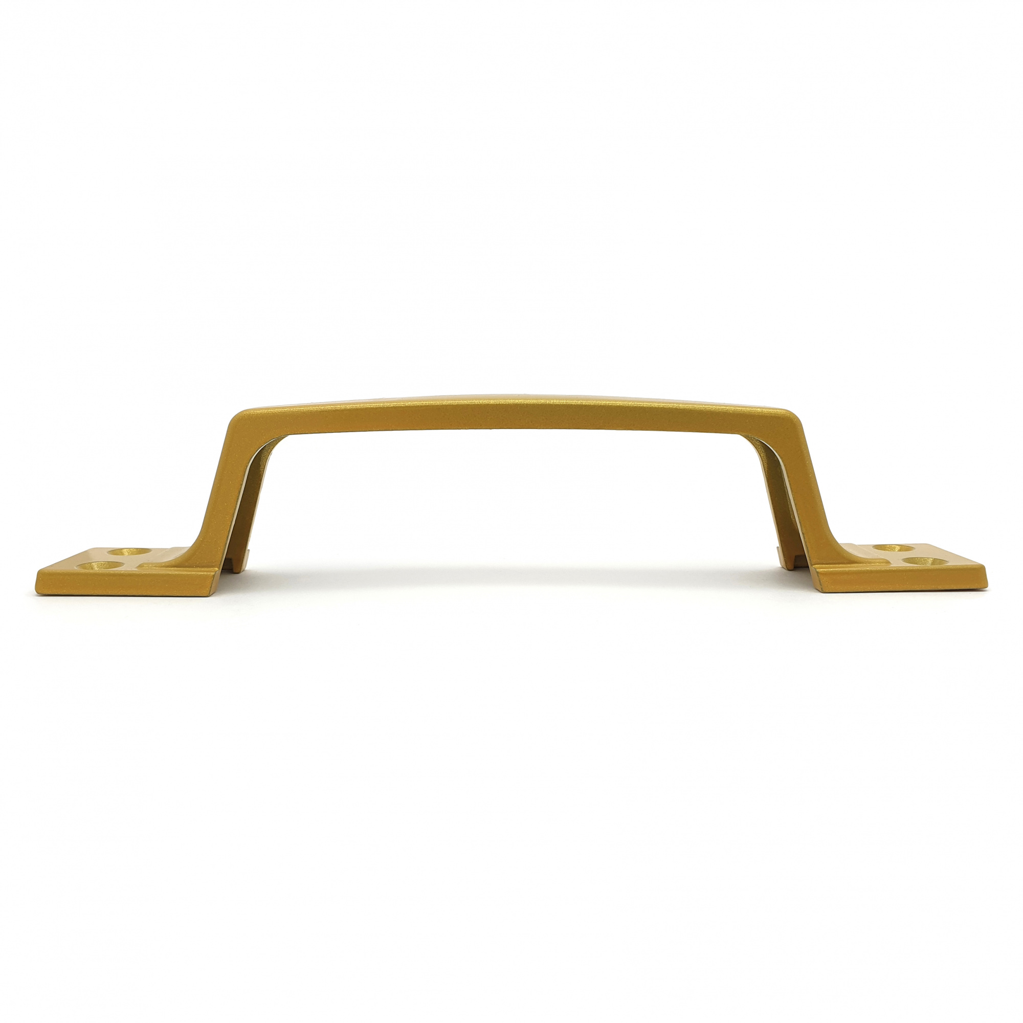 Ручка-скоба дверная РС-100-4 матовое золото (литьё, ЦАМ)