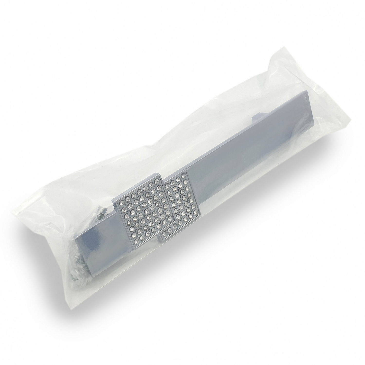 Ручка мебельная SOLLER 675-96 хром со стразами