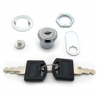 Замок мебельный SOLLER 103-16/2 хром