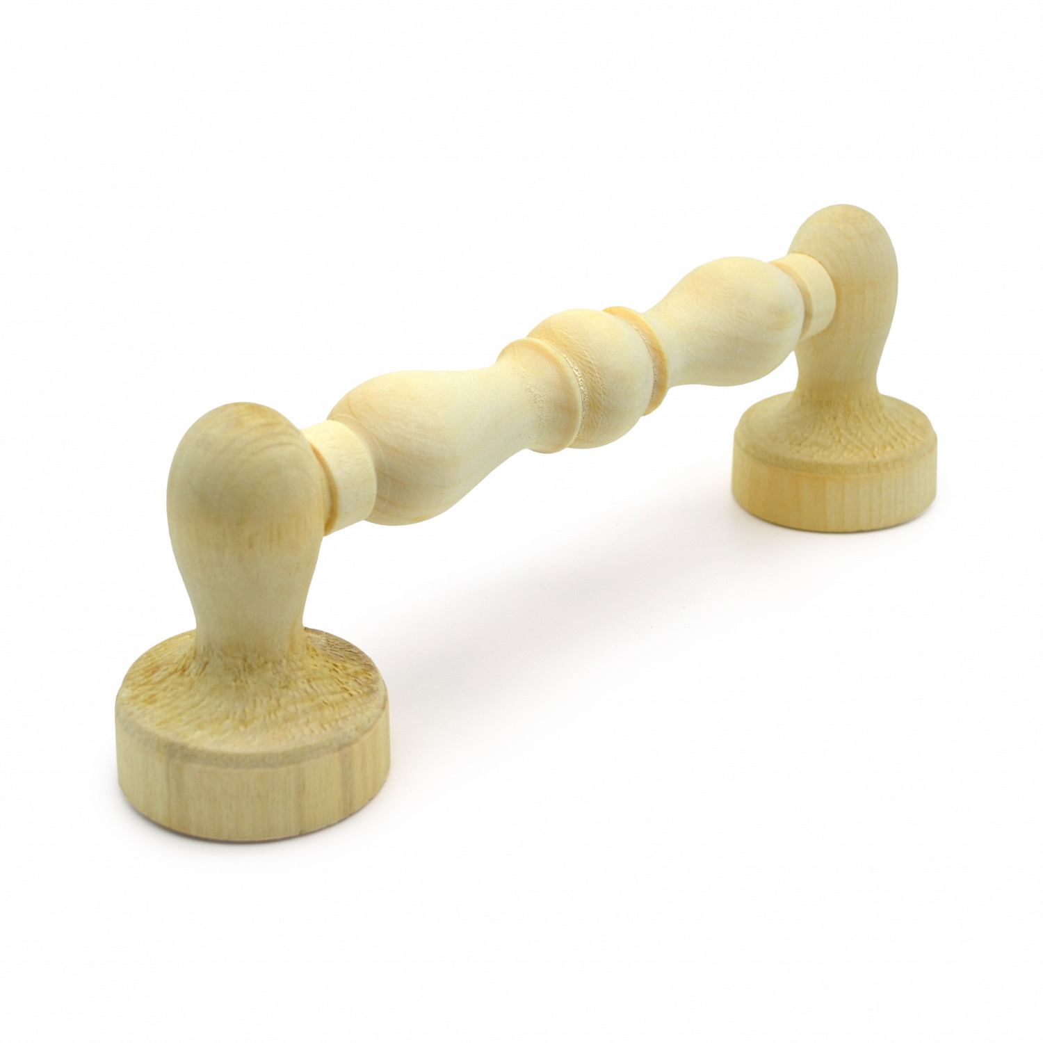 Ручка-скоба банная резная деревянная Т-160