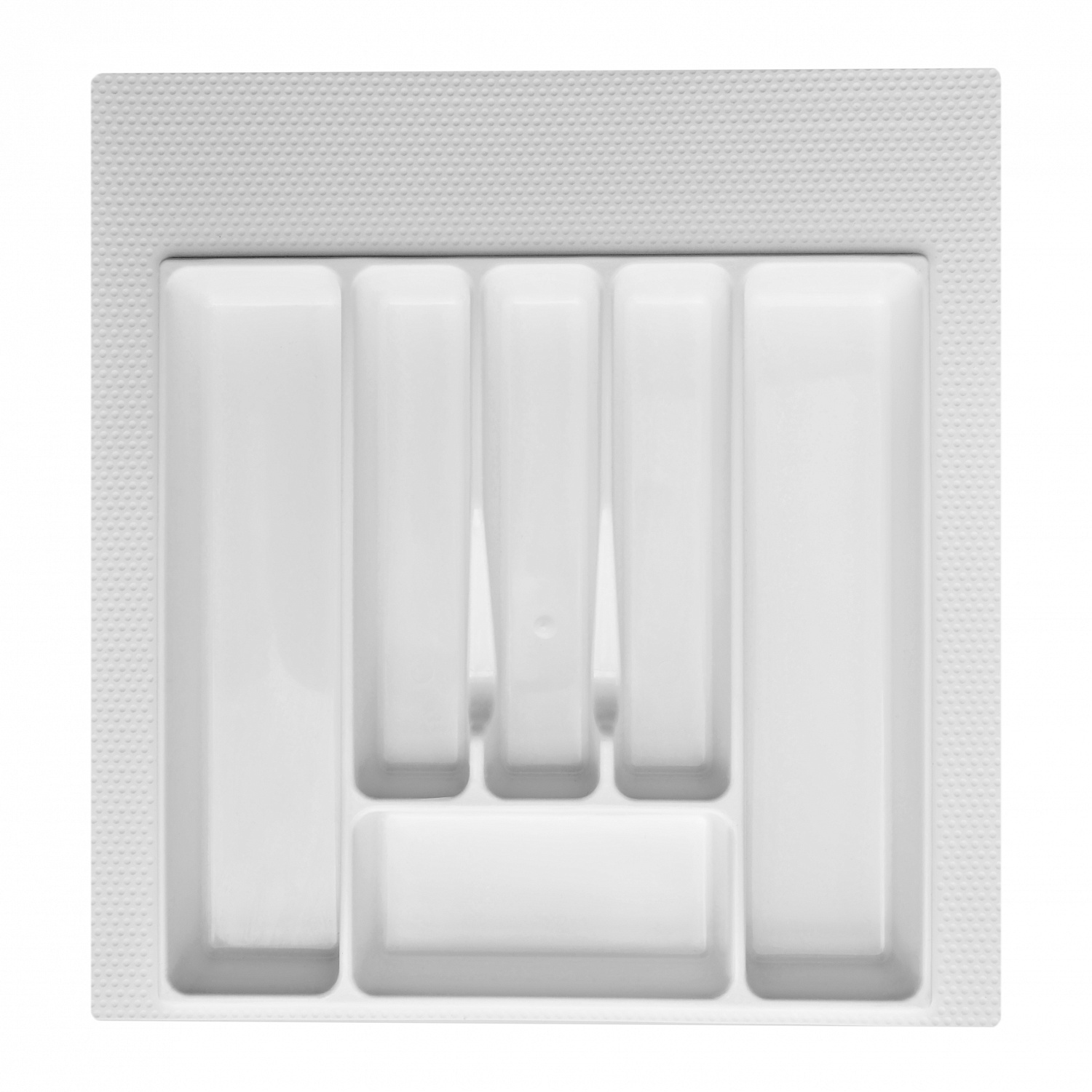 Вкладка в ящик для столовых приборов 500-550 мм белая