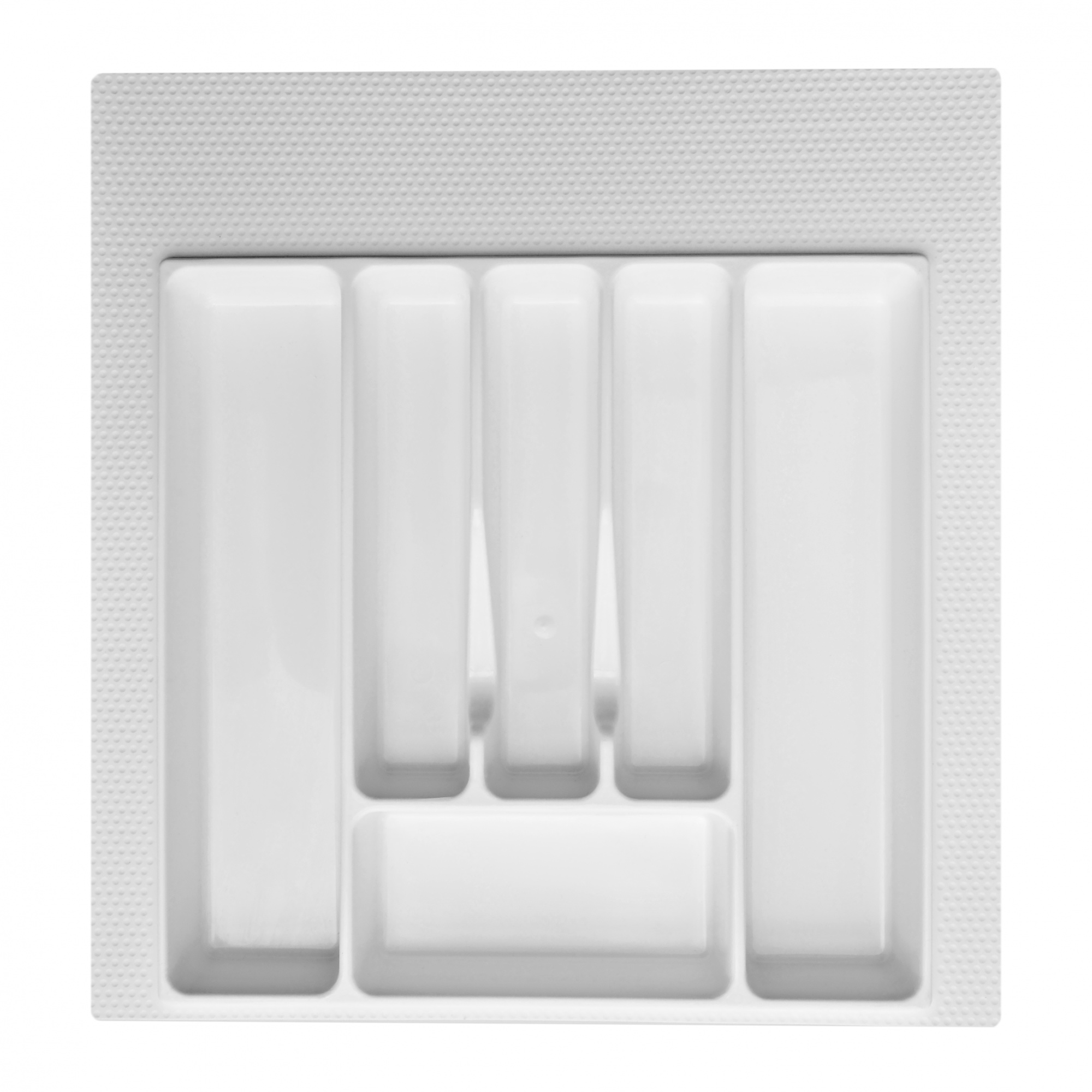 Вкладка в ящик для столовых приборов 500-550 мм белая