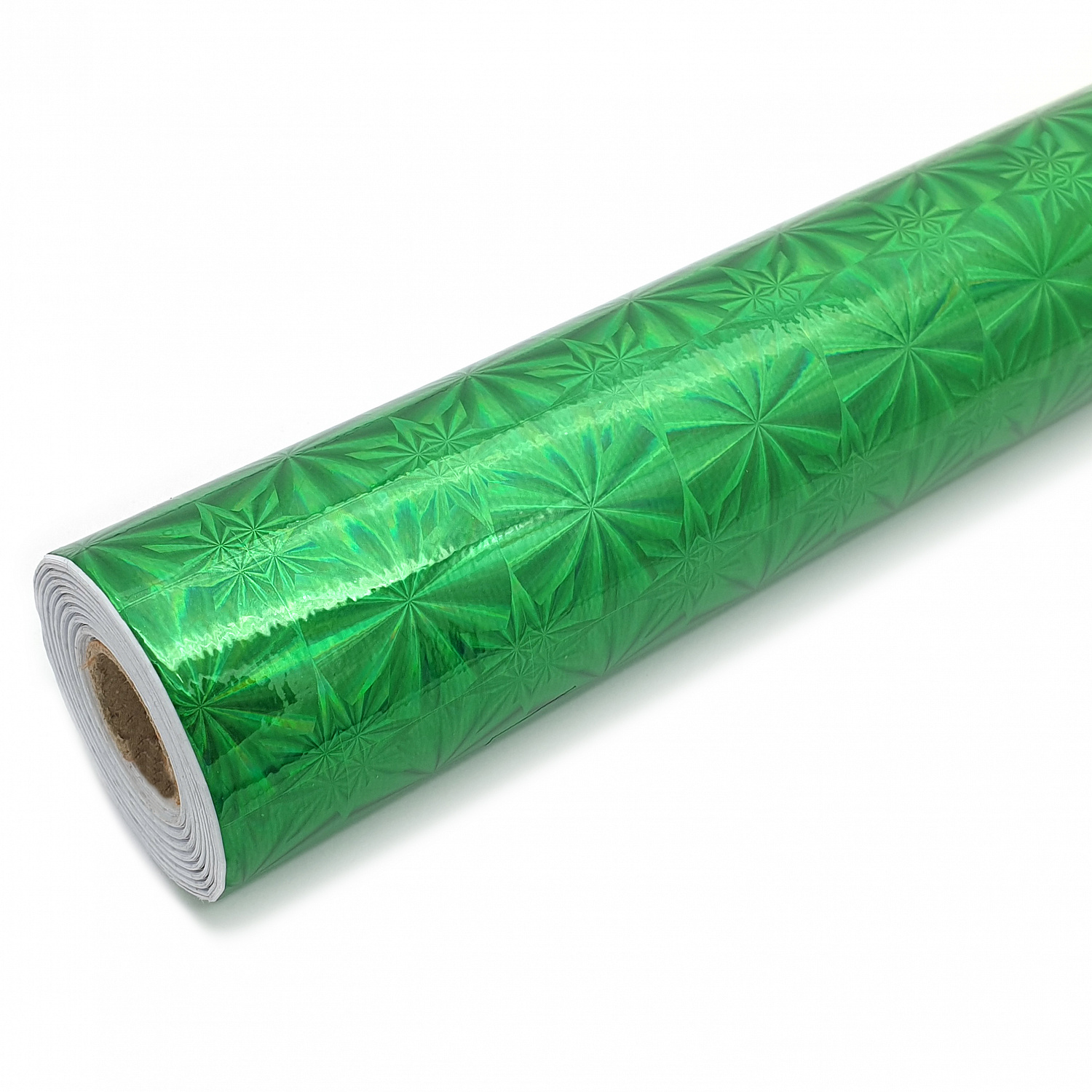 Пленка самоклеящаяся голограмма 0,45*8 м М021С зеленая