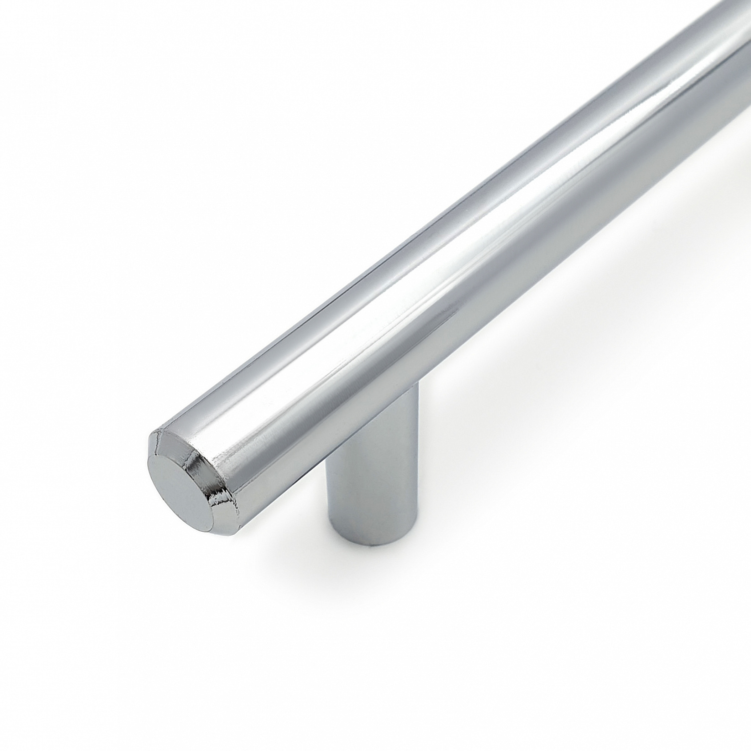 Ручка мебельная рейлинг SOLLER 8925-416 хром d-12 мм