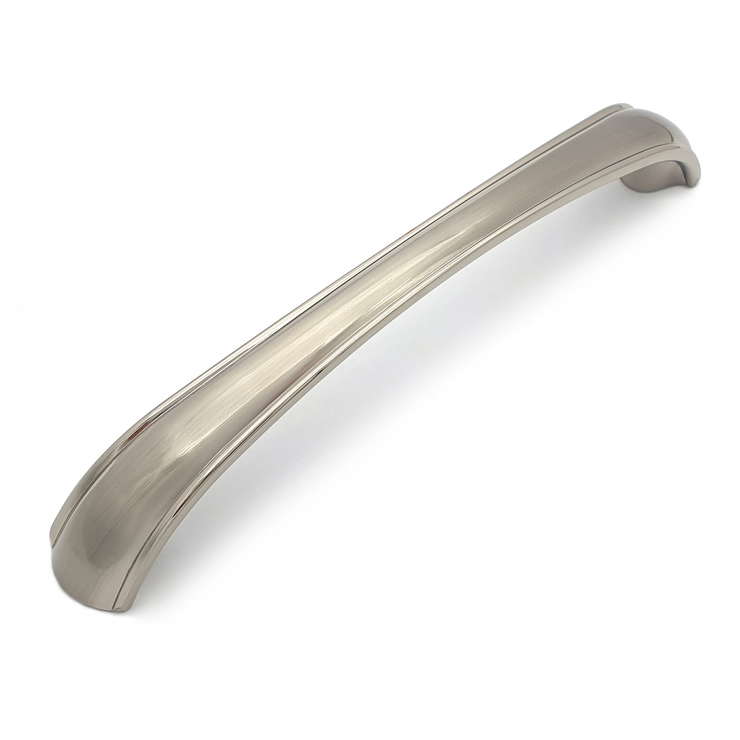 Ручка мебельная SOLLER 697-128 никель/хром