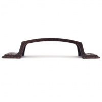 Ручка-скоба дверная РС-100-1 антик/медь (литьё, ЦАМ)