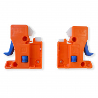 Направляющие шариковые скрытого типа частичного выдвижения с доводчиком SOLLER 350 мм до 25 кг