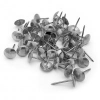 Гвоздики декоративные SOLLER хром 