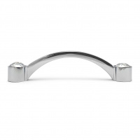 Ручка мебельная SOLLER 838-96 хром со стразами