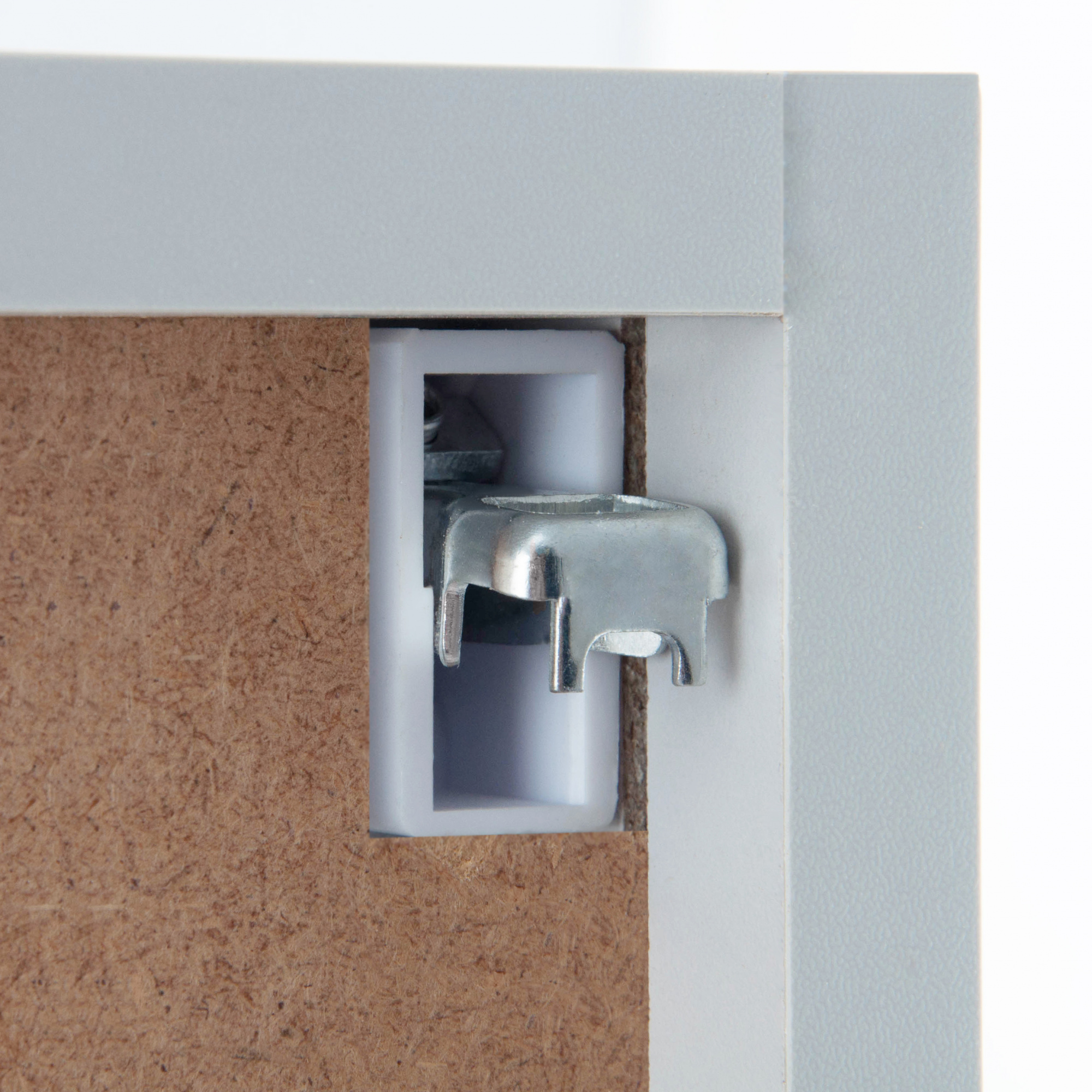 Подвеска мебельная регулируемая В16 белая