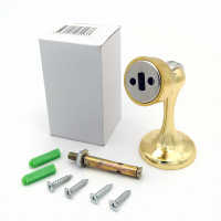 Ограничитель дверной SOLLER 102 золото магнитная фиксация