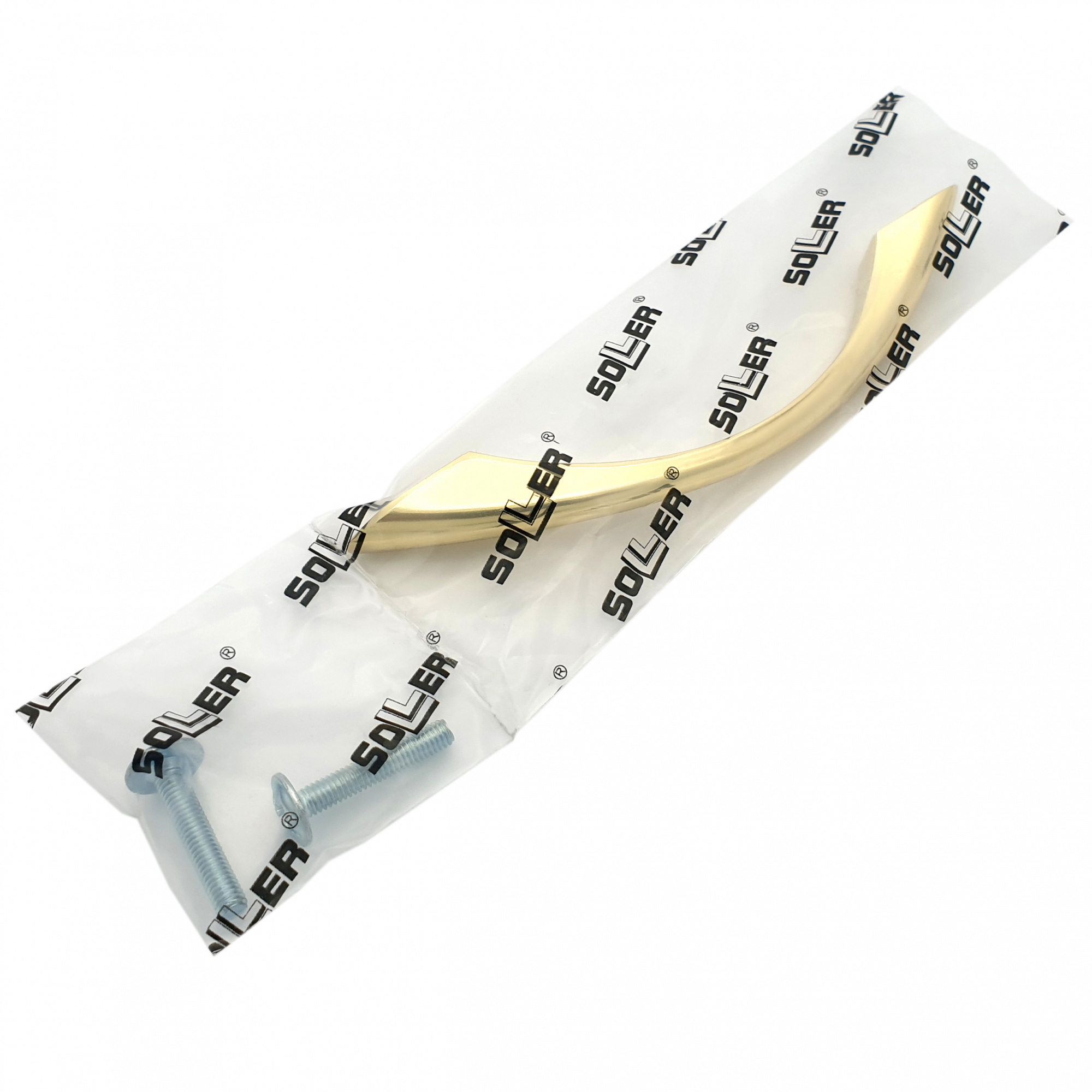 Ручка мебельная SOLLER ZY-24-96 золото