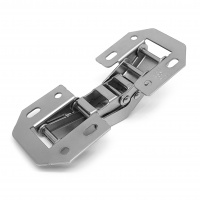 Петля мебельная 8-ми шарнирная без врезки большая SOLLER 8Ш-104