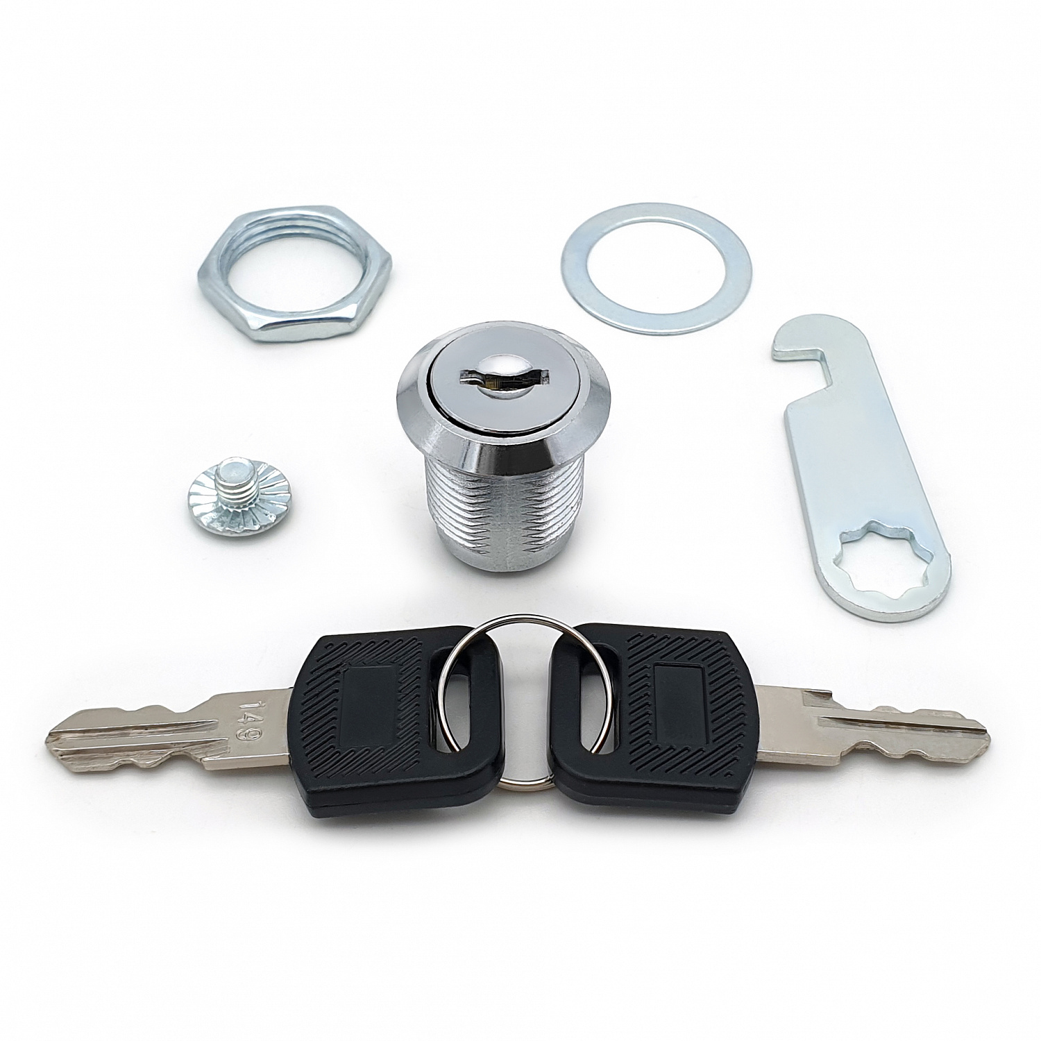 Замок мебельный SOLLER 103-20 хром 