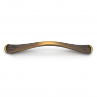 Ручка-скоба мебельная SOLLER 30-128-ZY античная медь