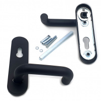 Комплект ручек для технических дверей SOLLER KRT-72 черный