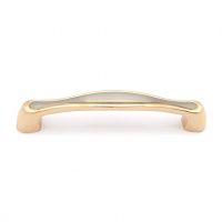 Ручка мебельная SOLLER 698-96 никель/золото