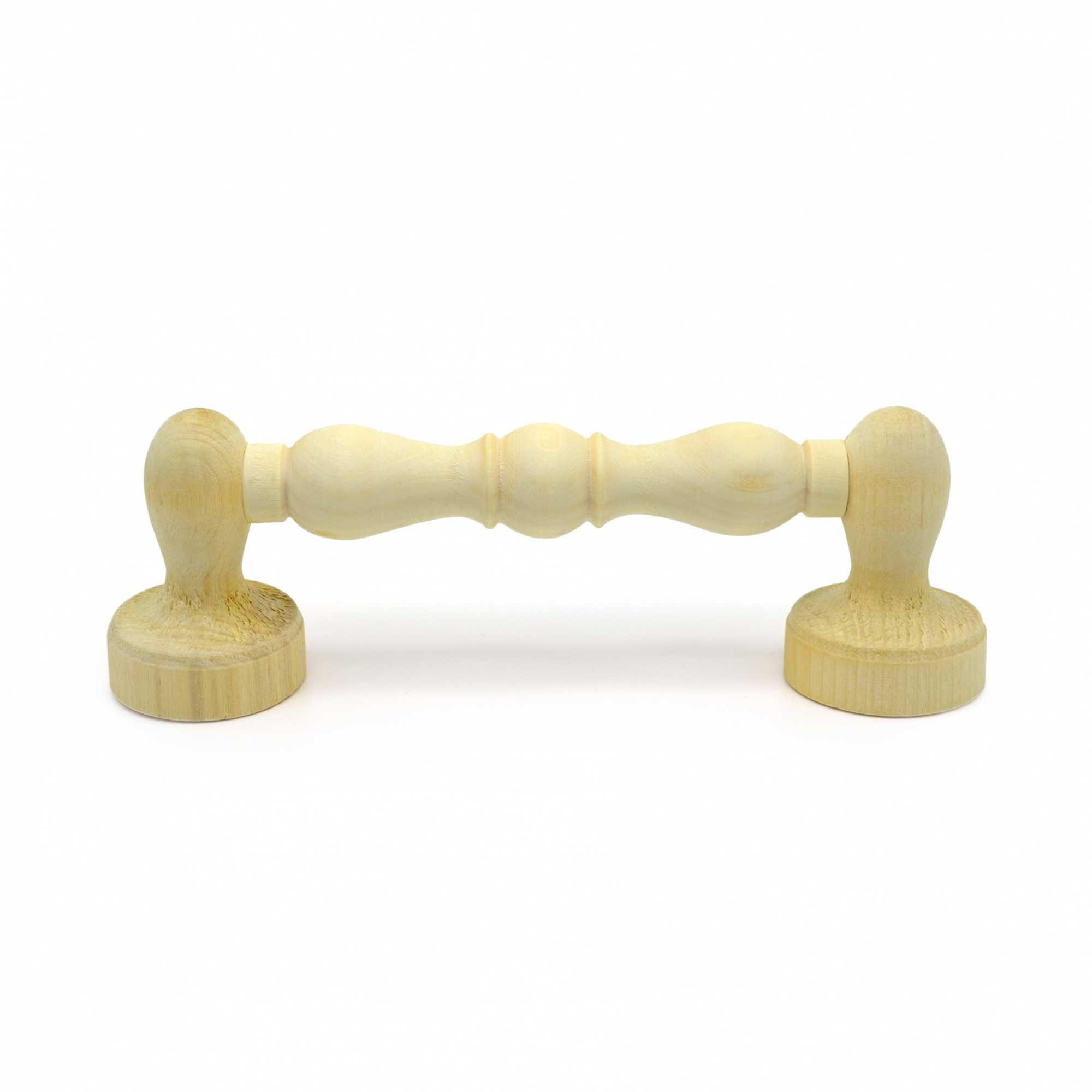 Ручка-скоба банная резная деревянная Т-160