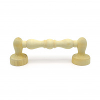 Ручка-скоба банная резная деревянная Т-160