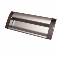 Ручка мебельная SOLLER S906-96  хром/матовый хром врезная