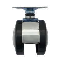 Опора колесная с металлической вставкой SOLLER 50 мм