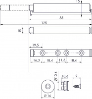 Отталкиватель с магнитным окончанием SOLLER