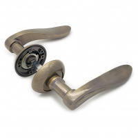 Комплект дверных ручек SOLLER ZY-509 AB бронза