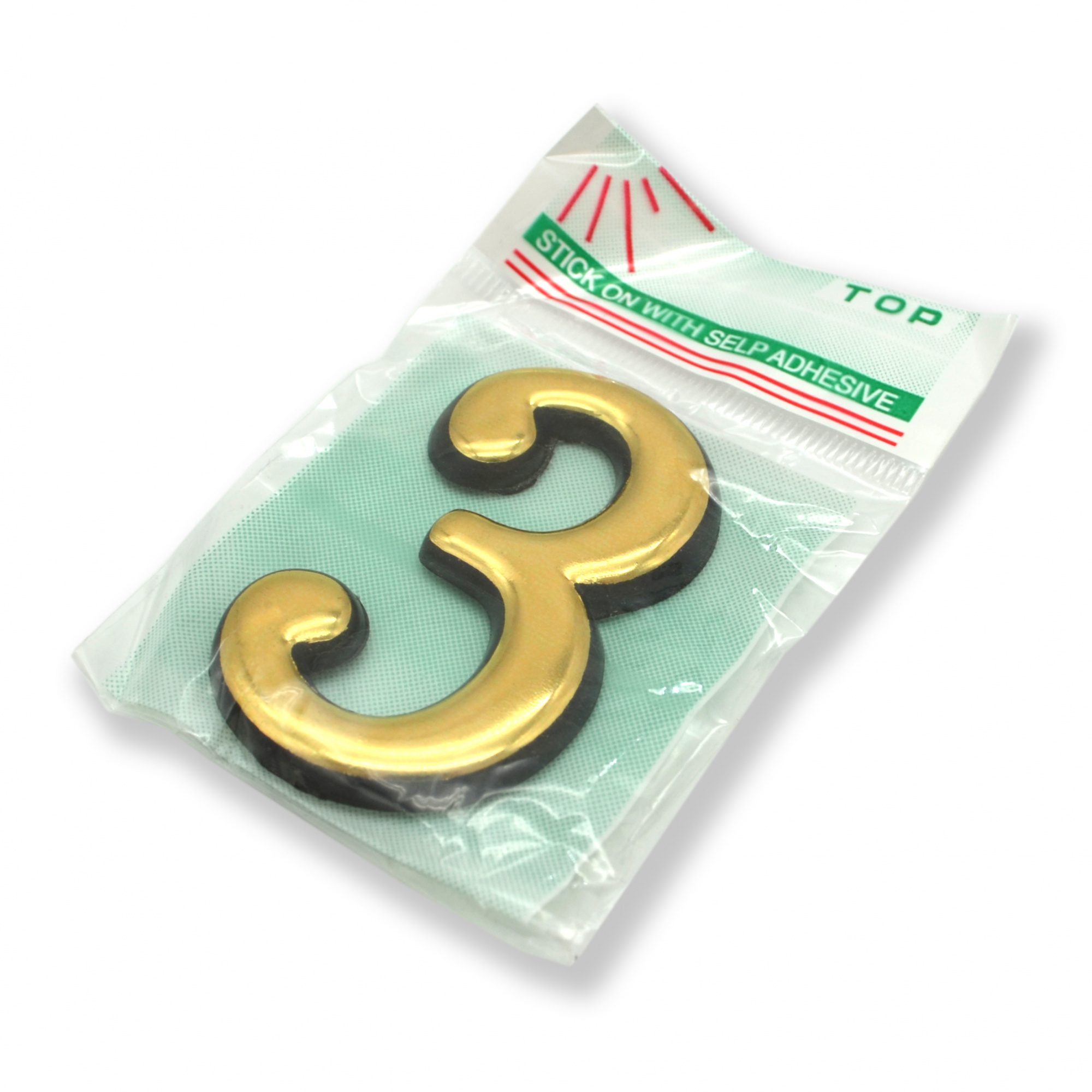 Цифра пластиковые SOLLER №3