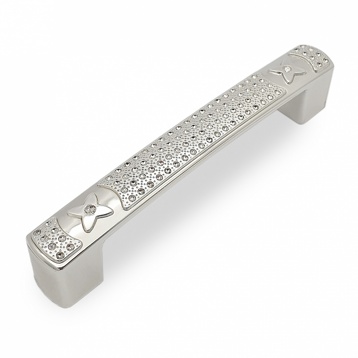 Ручка мебельная SOLLER 873-96 серебро СS