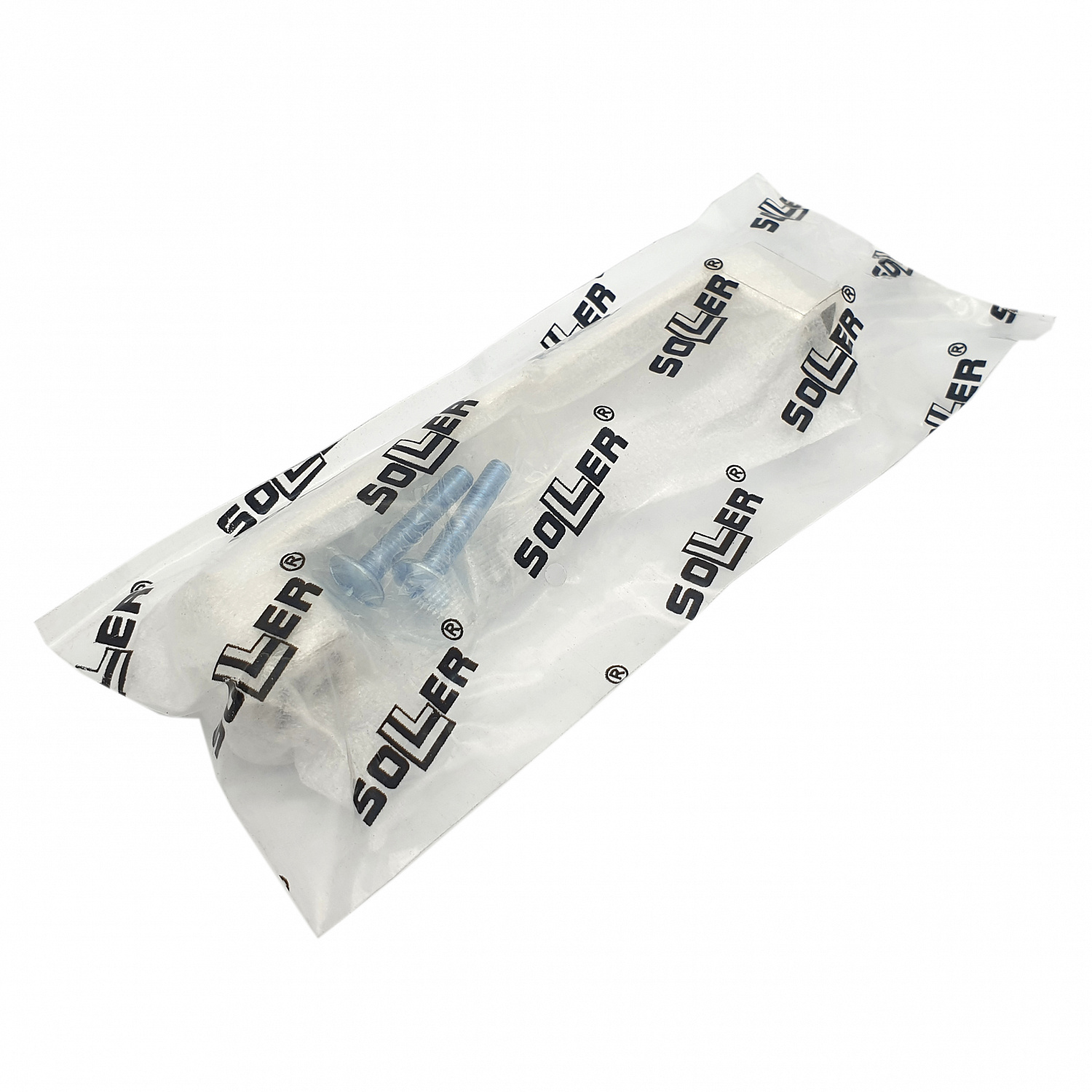 Ручка мебельная SOLLER 874-96 серебро СS