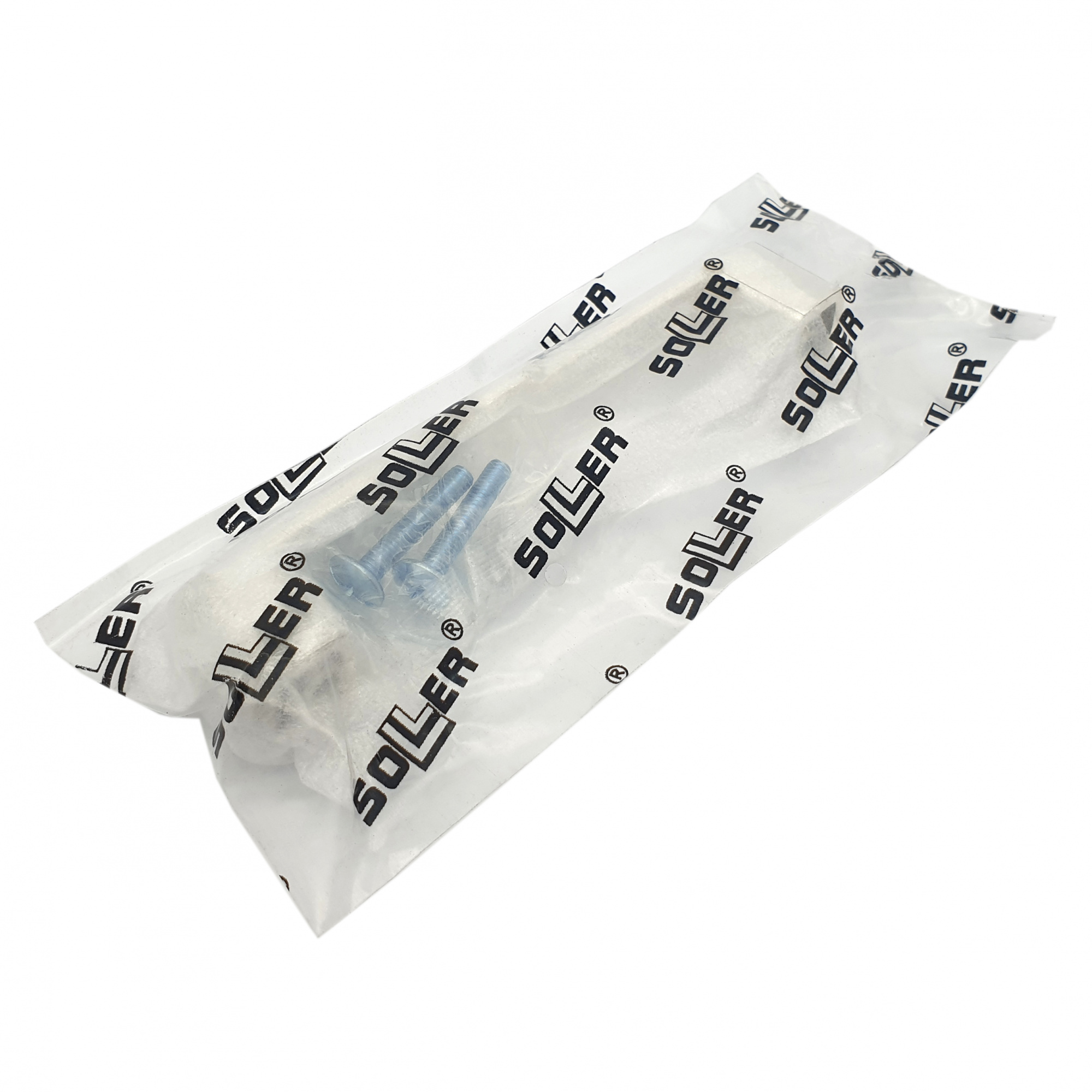 Ручка мебельная SOLLER 874-96 серебро СS