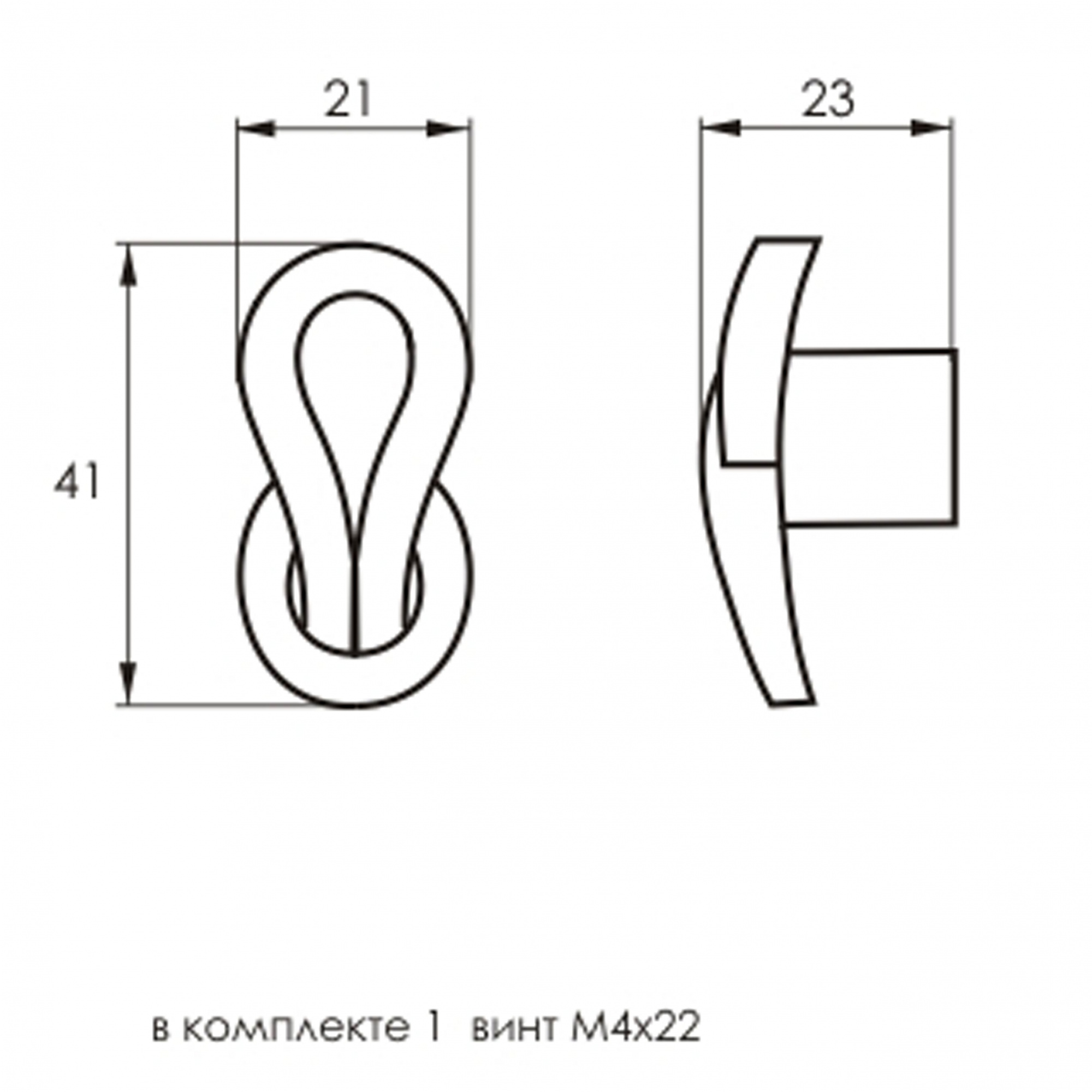 Ручка-кнопка мебельная SOLLER 38-ZY античная медь